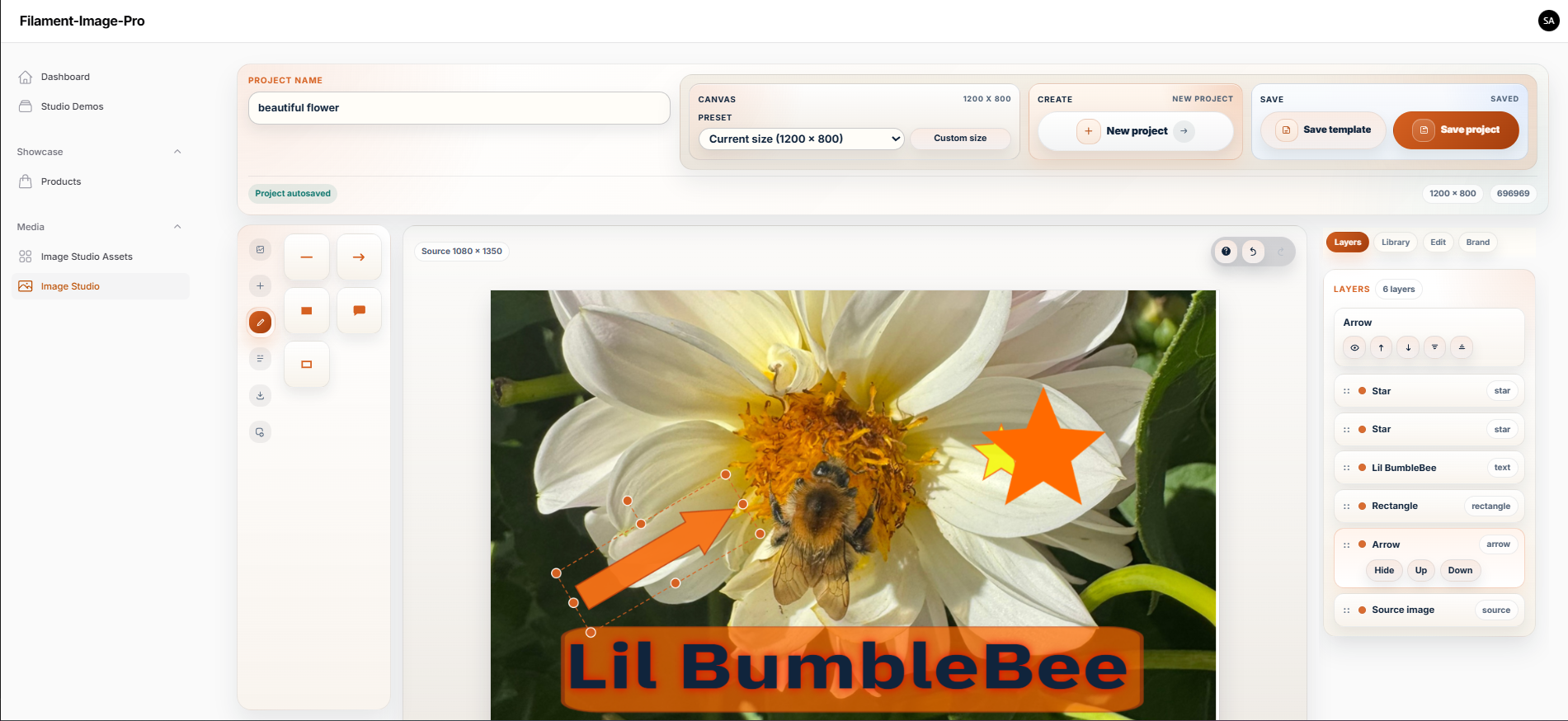 Image Studio Canvas Editor